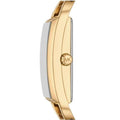 Michael Kors Empire Analog Gold Dial Gold Steel Strap Watch for Women - MK4840
