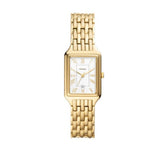  Shop Authentic Fossil Raquel Three Hand Date White Dial Gold Steel Strap Watch For Women - ES5220 - Luxxuri