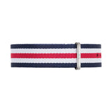  Shop Authentic Daniel Wellington Classic Canterbury White Dial Two Tone Nylon Strap Watch For Men - DW00100016 - Luxxuri