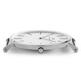  Shop Authentic Daniel Wellington Classic Glasgow White Dial Two Tone NATO Strap Watch For Men - DW00100018 - Luxxuri