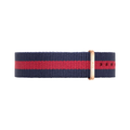  Shop Authentic Daniel Wellington Classic Oxford White Dial Two Tone NATO Strap Watch For Women - DW00100029 - Luxxuri