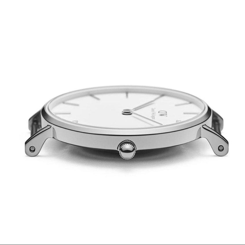  Shop Authentic Daniel Wellington Petite Bondi White Dial White Leather Strap Watch For Women - DW00100190 - Luxxuri