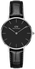  Shop Authentic Daniel Wellington Classic Petite Reading Black Dial Black Leather Strap Watch For Women - DW00100179 - Luxxuri