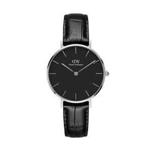  Shop Authentic Daniel Wellington Classic Petite Reading Black Dial Black Leather Strap Watch For Women - DW00100179 - Luxxuri