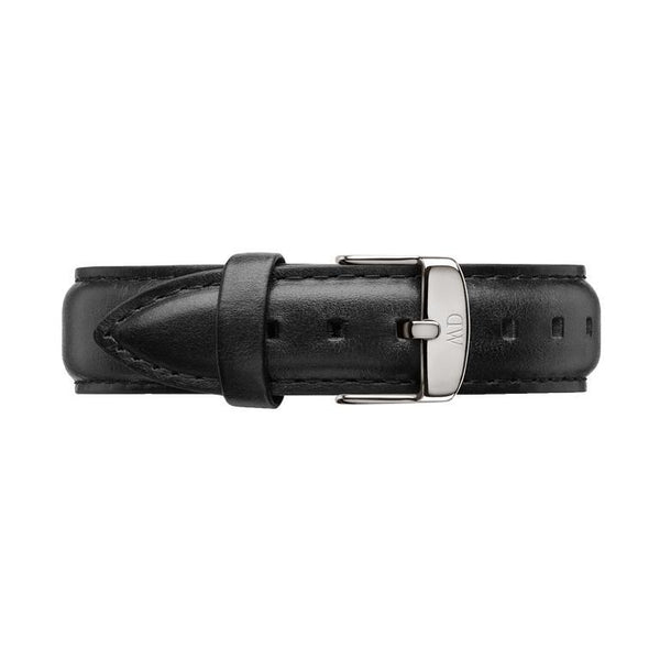  Shop Authentic Daniel Wellington Classic Sheffield White Dial Black Leather Strap Watch For Women - DW00100053 - Luxxuri