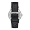  Shop Authentic Emporio Armani Renato Analog Black Dial Black Leather Strap Watch For Men - AR8035 - Luxxuri