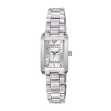  Shop Authentic Emporio Armani Classic Diamonds Silver Dial Silver Steel Strap Watch For Women - AR3170 - Luxxuri