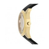  Shop Authentic Guess Clarity Gold Dial Black Silicone Strap Watch for Women - GW0109L1 - Luxxuri