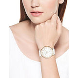  Shop Authentic Marc Jacobs Baker White Dial White Leather Strap Watch for Women - MBM1283 - Luxxuri