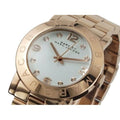  Shop Authentic Marc Jacobs Amy White Dial Rose Gold Steel Strap Watch for Women - MBM3077 - Luxxuri