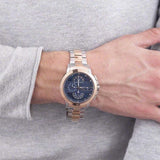  Shop Authentic Maserati Ingegno Chronograph Blue Dial Two Tone Steel Strap Watch for Men - R8873619002 - Luxxuri