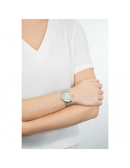  Shop Authentic Maserati Epoca Mother of Pearl Dial Silver Mesh Strap Watch For Women - R8853118504 - Luxxuri