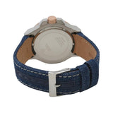  Shop Authentic Guess Rigor Analog Blue Dial Blue Denim Strap Watch For Men - W0040G6 - Luxxuri