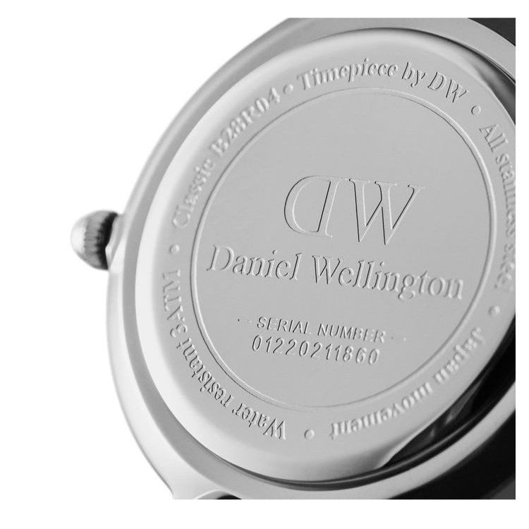  Shop Authentic Daniel Wellington Classic Petite Sheffield Black Dial Black Leather Strap Watch For Women - DW00100236 - Luxxuri
