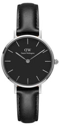  Shop Authentic Daniel Wellington Classic Petite Sheffield Black Dial Black Leather Strap Watch For Women - DW00100236 - Luxxuri
