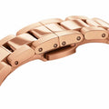  Shop Authentic Daniel Wellington Iconic Link Pink Dial Rose Gold Steel Strap Watch For Women - DW00100333 - Luxxuri