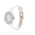  Shop Authentic Swarovski Crystalline Pure White Dial White Leather Strap Watch for Women - 5275046 - Luxxuri