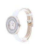  Shop Authentic Swarovski Crystalline Pure White Dial White Leather Strap Watch for Women - 5275046 - Luxxuri