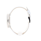  Shop Authentic Swarovski Crystalline Pure White Dial White Leather Strap Watch for Women - 5275046 - Luxxuri