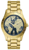  Shop Authentic Michael Kors Layton Pave Blue Dial Gold Steel Strap Watch for Women - MK6243 - Luxxuri