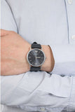  Shop Authentic Emporio Armani Kappa Analog Quartz Black Dial Black Leather Strap Watch For Men - AR11013 - Luxxuri