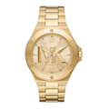  Shop Authentic Michael Kors Lennox Three-Hand Quartz Gold Dial Gold Steel Strap Watch For Men - MK8939 - Luxxuri