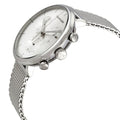  Shop Authentic Calvin Klein High Noon Silver Dial Silver Mesh Bracelet Watch for Men - K8M27126 - Luxxuri