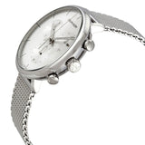  Shop Authentic Calvin Klein High Noon Silver Dial Silver Mesh Bracelet Watch for Men - K8M27126 - Luxxuri