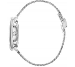  Shop Authentic Calvin Klein High Noon Chronograph Blue Dial Silver Mesh Bracelet Watch for Men - K8M2712N - Luxxuri