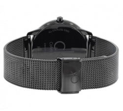 Shop Authentic Calvin Klein Minimal Black Dial Black Mesh Bracelet Watch for Men - K3M514B1 - Luxxuri