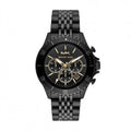 Shop Authentic Michael Kors Bayville Chronograph Black Dial Black Steel Strap Watch For Men - MK8750 - Luxxuri