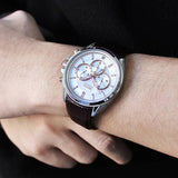  Shop Authentic Hugo Boss Driver Quartz Silver Dial Brown Leather Strap Watch For Men - HB1512881 - Luxxuri
