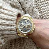  Shop Authentic Guess Athena White Dial White Rubber Strap Watch for Women - GW0409L2 - Luxxuri