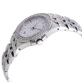  Shop Authentic Bulova Crystal Pave Silver Dial Silver Steel Strap Watch for Men - 96B235 - Luxxuri