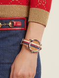  Shop Authentic Gucci G Timeless Quartz Brown Dial Brown Leather Strap Watch For Men - YA1264078 - Luxxuri