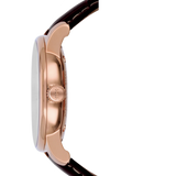  Shop Authentic Mido Baroncelli III Automatic Silver Dial Brown Leather Strap Watch For Men - M8600.2.21.8 - Luxxuri