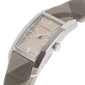  Shop Authentic Burberry The Pioneer Grey Dial Leather Strap Watch for Women - BU9504 - Luxxuri
