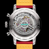  Shop Authentic Breitling Top Time B01 Ford Thunderbird White Dial Red Leather Strap Watch for Men - AB01766A1A1X1 - Luxxuri