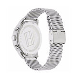  Shop Authentic Tommy Hilfiger Chase Quartz Grey Dial Silver Mesh Bracelet Watch For Men - 1791484 - Luxxuri