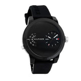  Shop Authentic Tommy Hilfiger Denim Black Dial Black Rubber Strap Watch for Men - 1791555 - Luxxuri