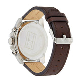  Shop Authentic Tommy Hilfiger Decker Grey Dial Brown Leather Strap Watch for Men - 1791562 - Luxxuri