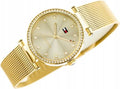  Shop Authentic Tommy Hilfiger Lynn Quartz Gold Dial Gold Mesh Bracelet Watch For Women - 1781864 - Luxxuri