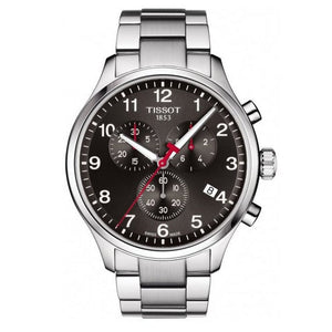  Shop Authentic Tissot Chrono XL Quartz Asian Games Edition Black Dial Silver Steel Strap Watch For Men -  T116.617.11.057.02 - Luxxuri