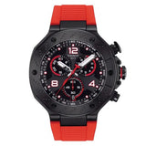 Shop Authentic Tissot T Race Chronograph Black Dial Red Rubber Strap Watch For Men - T141.417.37.057.01 - Luxxuri
