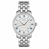  Shop Authentic Mido Baroncelli III Automatic Silver Dial Silver Steel Strap Watch For Men - M8600.4.21.1 - Luxxuri