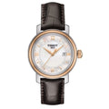  Shop Authentic Tissot Bridgeport Lady White Dial Brown Leather Strap Watch For Women - T097.010.26.118.00 - Luxxuri