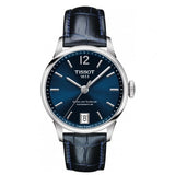  Shop Authentic Tissot Chemin Des Tourelles Powermatic 80 Lady Blue Dial Blue Leather Strap Watch For Women - T099.207.16.047.00 - Luxxuri