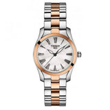  Shop Authentic Tissot T Wave Mother of Pearl Dial Two Tone Steel Strap Watch For Women - T112.210.22.113.01 - Luxxuri