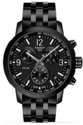  Shop Authentic Tissot PRC 200 Chronograph Black Dial Black Steel Strap Watch For Men - T114.417.33.057.00 - Luxxuri