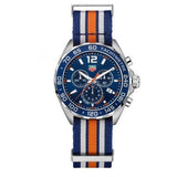  Shop Authentic Tag Heuer Formula 1 Quartz Chronograph Blue Dial Two Tone NATO Strap Watch for Men - CAZ1010.FC8196 - Luxxuri